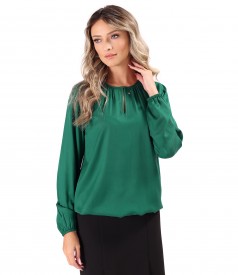 Bluza eleganta din viscoza satinata